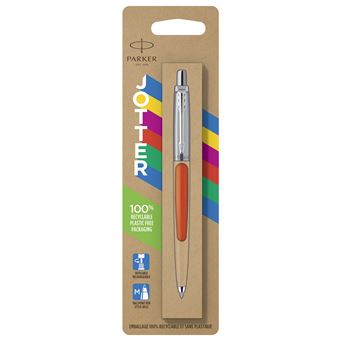 PARKER Jotter Originals Stylo bille, orange, pointe moyenne, sous blister