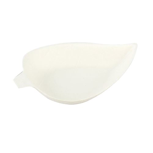50 coupelles feuille canne à sucre bio 9x6cm blanc
