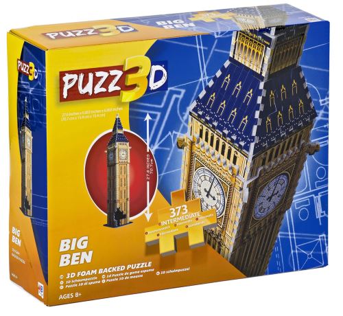 Mb puzz3d - puzzle 3d big ben 373 pieces