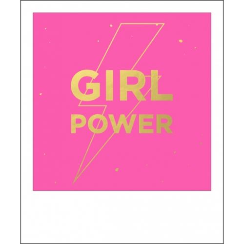 Carte postale polaroid girl - kiub