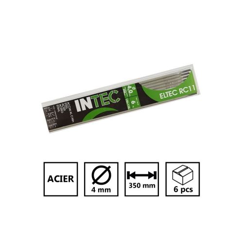 Electrodes rutile 2 x 350mm INE Baguette soudure /à larc Acier-baguettes enrob/ées-soudage mma-boite de 375 pi/èces
