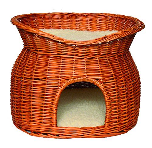 Comparer les prix de Panier osier avec lit au dessus pour chat