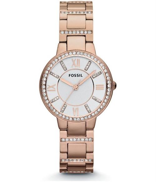 FOSSIL Montre Femme ES3284 Argent, Blanc 