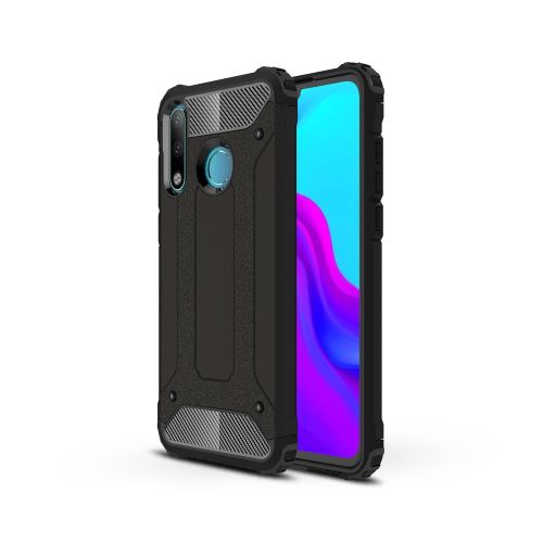 Coque en TPU véhicule hybride lourd noir pour votre Huawei P30 Lite