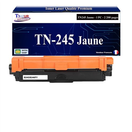 Non Communiqué Jaune T3azur - Toner Compatible Avec Brother Tn245