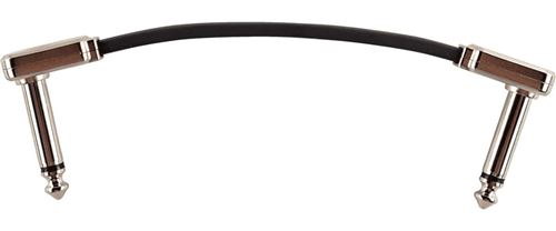 Ernie Ball 6225 - Cables instrument patch - coudé fin & plat - 7,5 cm