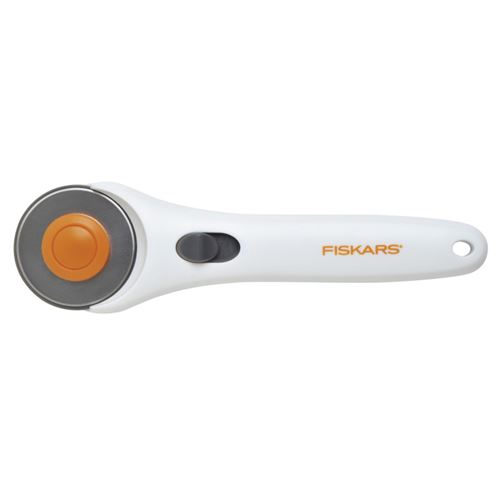 Fiskars Couteau à rouler Bâton 45 mm blanc