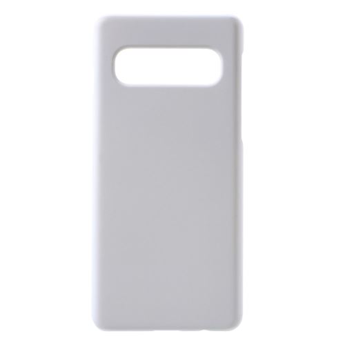 Coque en TPU rude blanc pour votre Samsung Galaxy S10