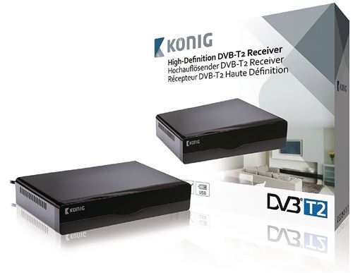 König DVB-T2 FTA10