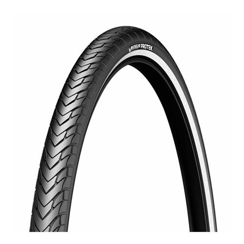 Pneu city-vtc-vtt 700 x 47 (29 x 1,75) michelin protek renfort noir tr (47-622) flanc reflex