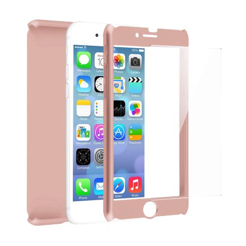 Wave Concept - Coque 360 En Rubber Pour Iphone 6/6s Rose Gold