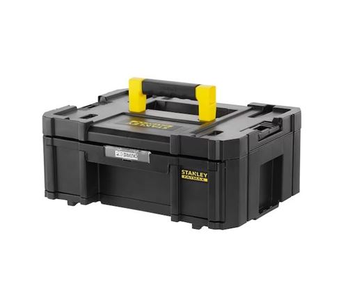 Mallette Grand Tiroir 6 Casiers Amovibles Tstak-Fatmax Stanley 9,5L - 44 X 33,17 X 17,6 Cm - Fmst1-71968