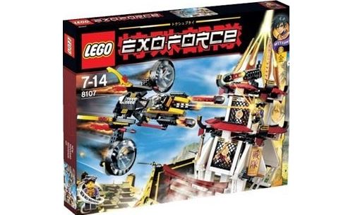 Lego 8107 - Exoforce - Jeu De Construction - Sentaï Golden Tower