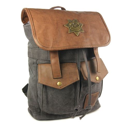 Sac a dos - The Walking Dead - Rick Grimes Anthracite