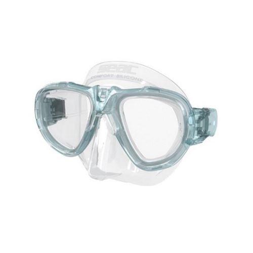 Masque Fox Silicone Transparent - Couleur - Clear/Metal