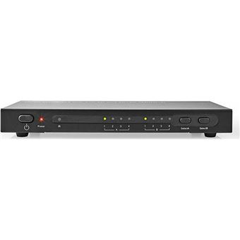 Matrice HDMI 4x2 4K 60Hz - Switch 4 Entrées 2 Sorties HDR Atmos - Pour PC, Console, TV