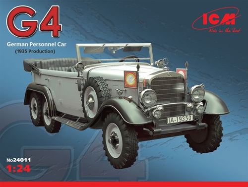 Figurine ICM Typ G4 (1935 production), German Personnel Car- 1/24 - F