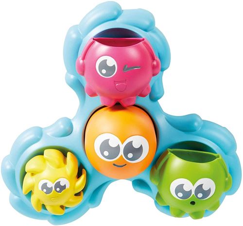 Tomy jouets de bain Spin & Splash junior 21 cm bleu