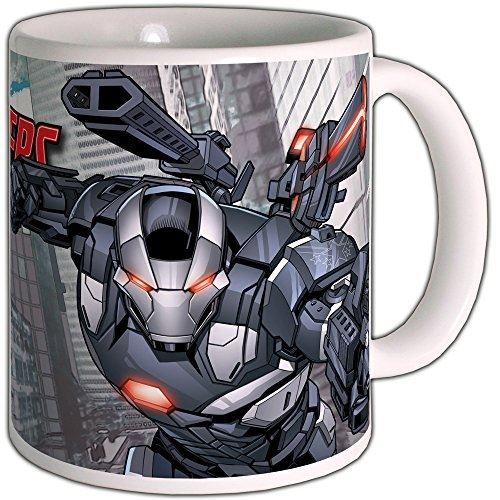 Mug marvel war machine avengers série 2 blanc semic smug147