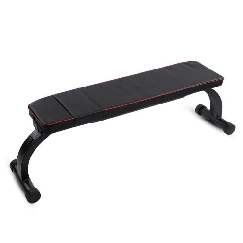 Banc De Musculation Fitness Stable Pliable Banc Plat De Sports Pour Formation D Exercice Gymnastique A Domicile Noir Musculation Achat Prix Fnac