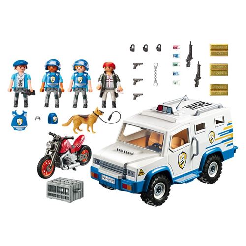 Playmobil fourgon blindé best sale