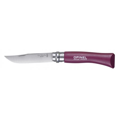 Couteau Virobloc Inox 7 VRI Manche AUBERGINE *