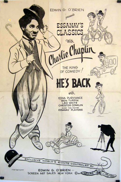 Chalie Chaplin AFFICHE CINEMA ORIGINALE État correct - N/A reconditionné disponible sur Fnac