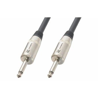Câble Audio PD Connex 2x Jack 6,35 Mm Mâle Mono – Longueur 5 M – Pour Relier Enceintes, Amplis – Câble OFC Flexible