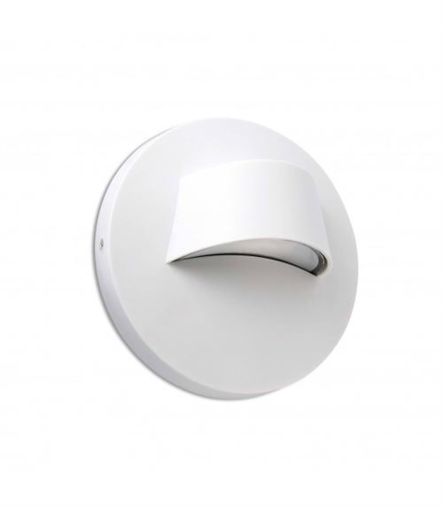 Aplique murale de jardin blanche Brow