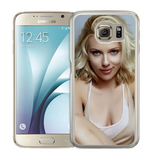 Coque pour Samsung Galaxy S6 Edge scarlett johansson sexy