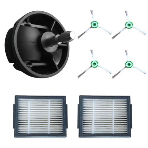 Side Filtres Brosse & Hepa et roue universelle pour iRobot Roomba I7 et + Core i7 / i7Plus