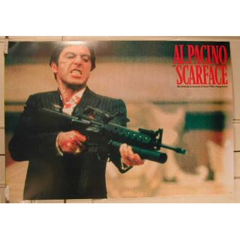 Scarface , Affiche de Film Originale, 120x160 cm - Collection