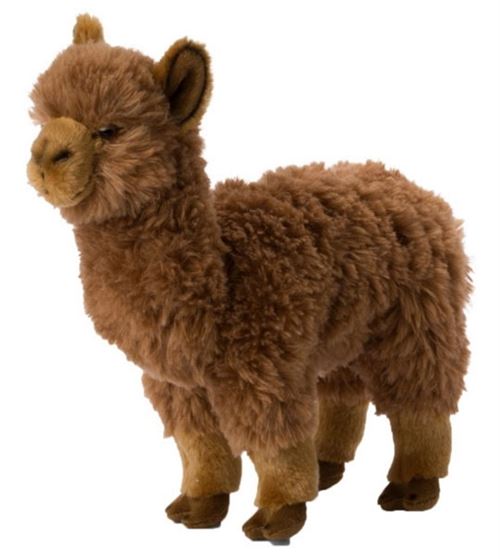 Peluche alpaga beige 31 cm WWF