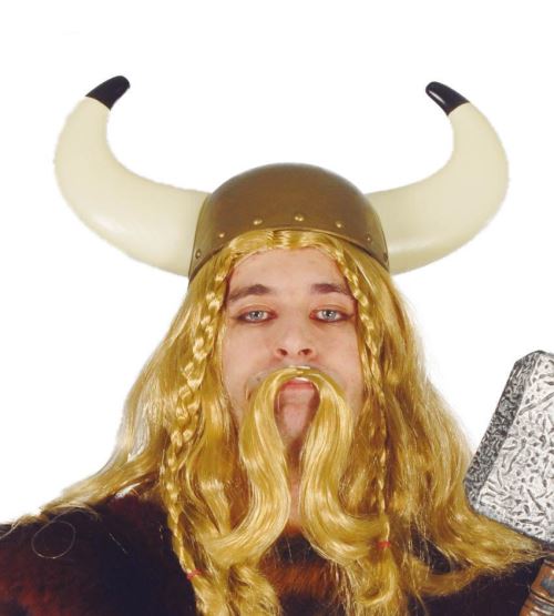 Casque Viking avec cornes