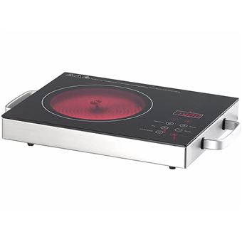 Rosenstein & Söhne : Plaque de cuisson vitrocéramique 2000 W / Ø 20 cm - 1