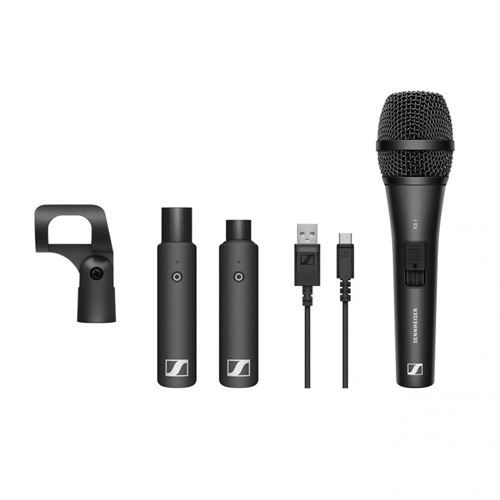 Hand Funkmikrofon-Set Sennheiser XSW-D VOCAL SET Übertragungsart (Details):Funk inkl. Klammer
