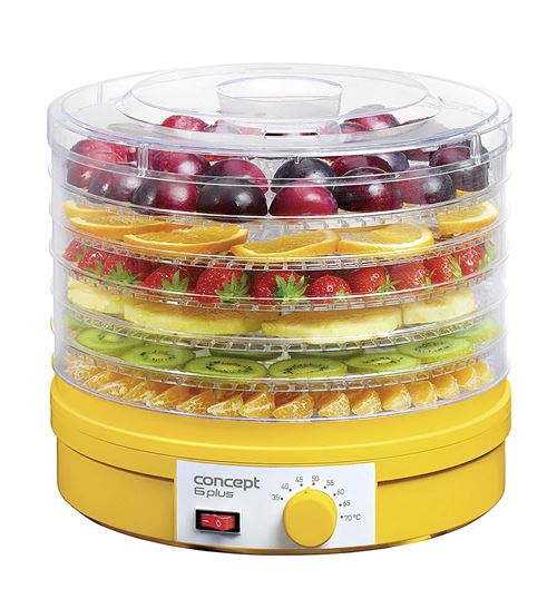Concept sO1015 déshydrateur fruits champignons tZS first austria 6 étages