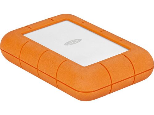 LaCie Rugged RAID PRO STGW4000800 - Baie de disques - 4 To - 2 Baies - HDD 2 To x 2 - USB 3.1 (externe) - avec 3 years Rescue Data Recovery Service Plan