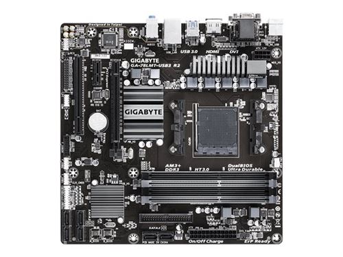 Gigabyte ga-78lmt-usb3 r2 (rev. 1.0) amd 760g socket am3+ mini-atx carte mère