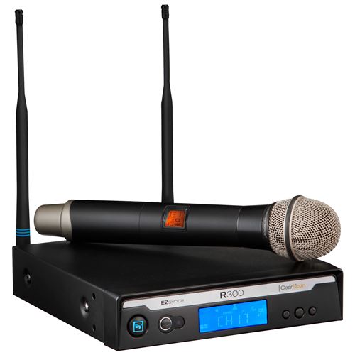 Electro-Voice R300-HD/B (678 MHz - 694 MHz) système micro main sans fil