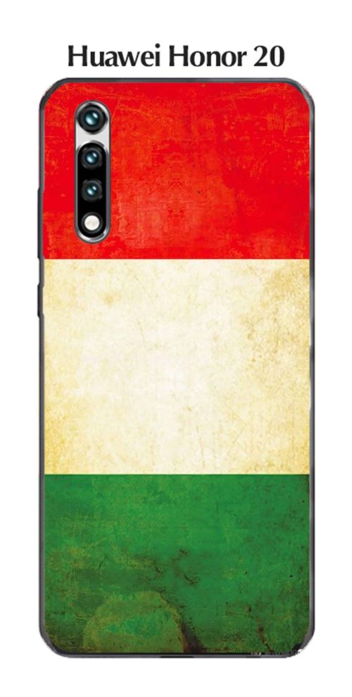 Coque Drapeau Italie vintage pour Huawei Honor 20