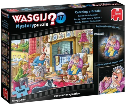 Jumbo puzzle Puzzle WasgijMystery - Rumble in the kitchen ! 1000 pièces