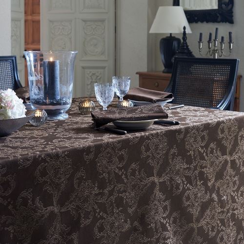 Nappe Mille Eternel Ebene 115x115 Garnier-Thiebaut