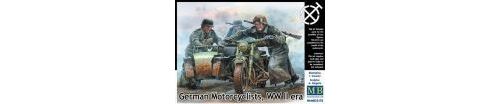 Masterbox Motocyclistes Allemands R75 + Accessoires Kit 1:35 NEUF - Image 4