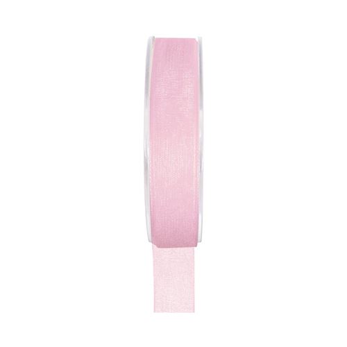 ruban organdi 15mm*20m - rose