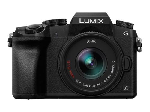 Panasonic Lumix G DMC-G70KA - Appareil photo numérique - sans miroir - 16.0 MP - Quatre tiers - 4K / 25 pi/s - 3x zoom optique objectif 14-42 mm - Wi-Fi - noir