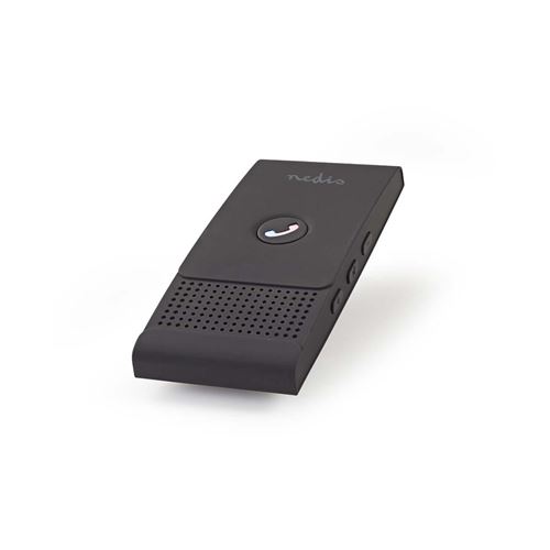 Nedis CKIT100BK Kit voiture Bluetooth® Jusqu'à 2 Smartphones Max. Durée de 12 heures d'appel