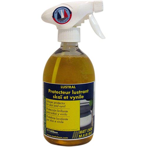 LUSTRAL - Lustrant spécial skaï et vinyle - spray de 500 ml