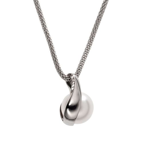 Skagen - Collier - Acier Inoxydable - Agnethe - Perle d'Imitation - SKJ0089040