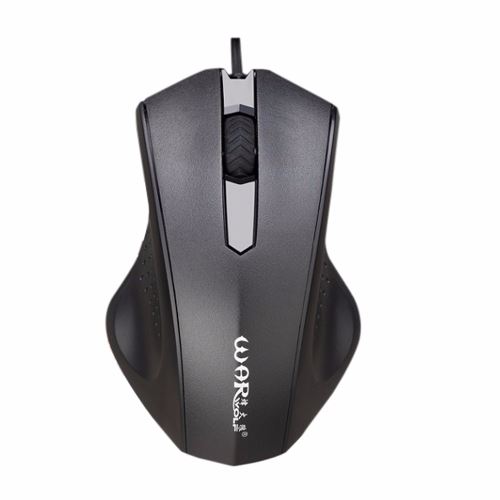 GENERIQUE - Souris Gaming Filaire USB - 1600 DPI - 3 Boutons - Noir - Image 2